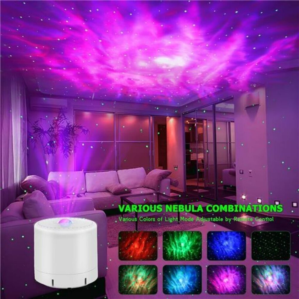 Galaxy Projector Star Projector with Timer and Remote Control Decoration Light - Picture 3 of 7